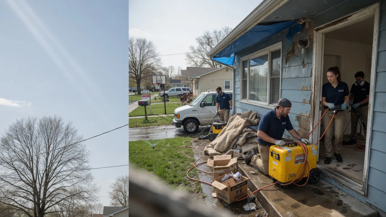 Basement Flood Cleanup in Vaiden, MS near me